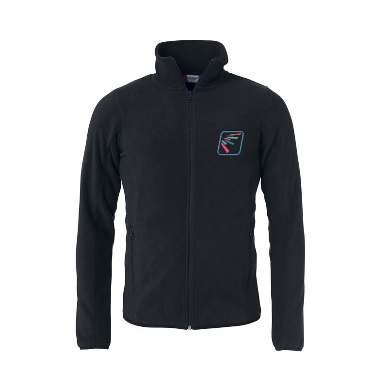 CliqueBasicPolarFleeceJacket-borduring