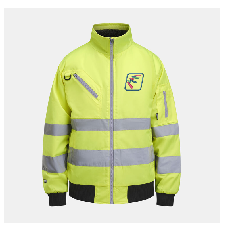 Jobman1359Hi-VisPilotJacket-metborduring