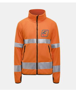 Jobman5502Hi-VisFleeceJacket-metborduring