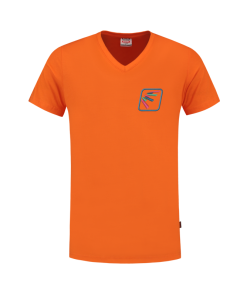 TricorpVHalsSlimFitT-Shirt-borduurlogo