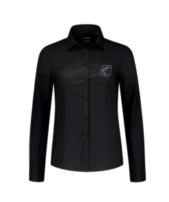 Tricorpdamesoverhemd-front-black