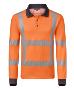 Havep Polo Lange Mouwen RWS Fluo