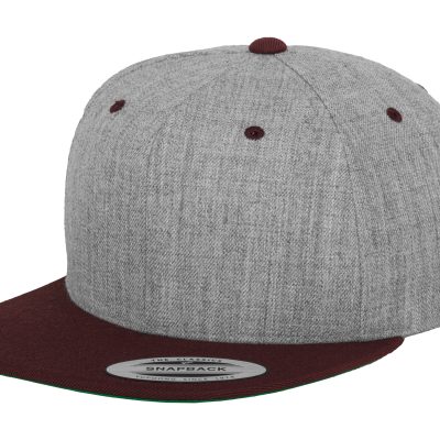 Heather gray/Maroon